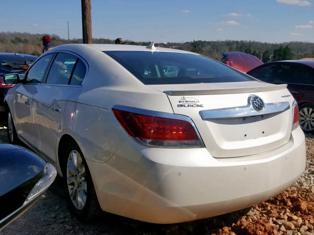 1G4GC5ER7DF313068 - 2013 BUICK LACROSSE WHITE photo 3