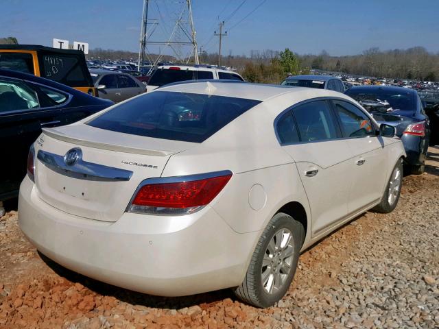 1G4GC5ER7DF313068 - 2013 BUICK LACROSSE WHITE photo 4