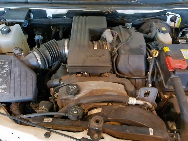 1GCJTDFE4B8105571 - 2011 CHEVROLET COLORADO L WHITE photo 7