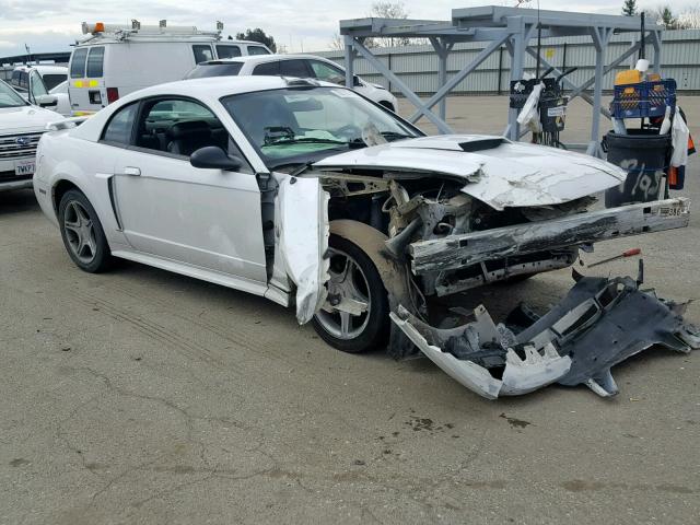 1FAFP42X04F103581 - 2004 FORD MUSTANG GT WHITE photo 1