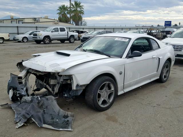 1FAFP42X04F103581 - 2004 FORD MUSTANG GT WHITE photo 2