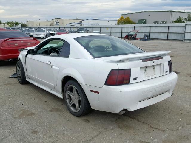 1FAFP42X04F103581 - 2004 FORD MUSTANG GT WHITE photo 3