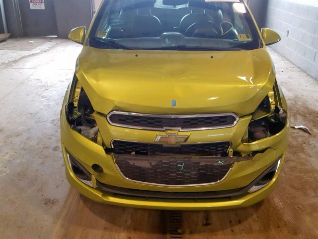 KL8CF6S90DC593933 - 2013 CHEVROLET SPARK 2LT GREEN photo 7