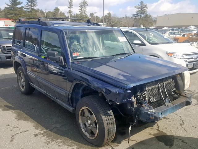 1J8HG48KX6C149978 - 2006 JEEP COMMANDER BLUE photo 1