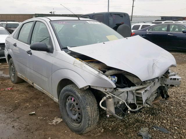 1FAFP34N17W209015 - 2007 FORD FOCUS ZX4 SILVER photo 1