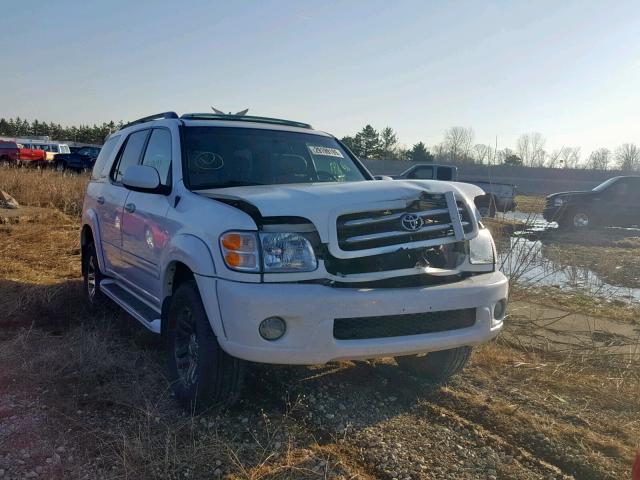 5TDBT48AX3S191755 - 2003 TOYOTA SEQUOIA LI WHITE photo 1