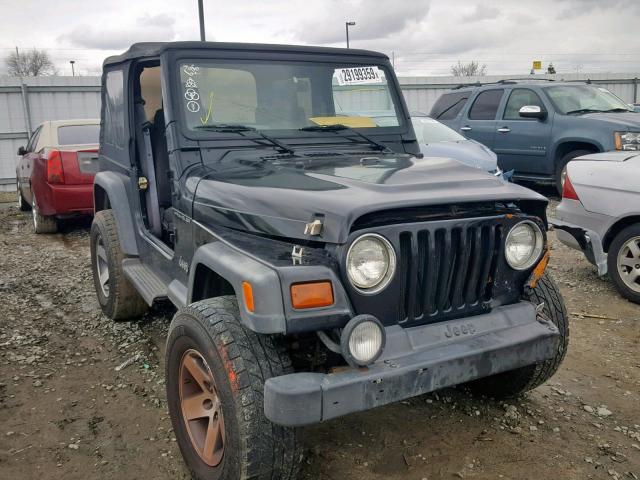 1J4FY19S1VP487988 - 1997 JEEP WRANGLER / BLACK photo 1