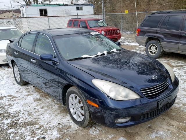 JTHBF30GX25034862 - 2002 LEXUS ES 300 BLUE photo 1