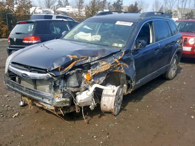 4S4BRDKCXC2293830 - 2012 SUBARU OUTBACK 3. GRAY photo 2