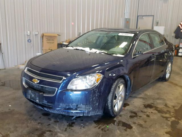 1G1ZB5E15BF176728 - 2011 CHEVROLET MALIBU LS BLUE photo 2
