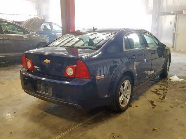 1G1ZB5E15BF176728 - 2011 CHEVROLET MALIBU LS BLUE photo 4