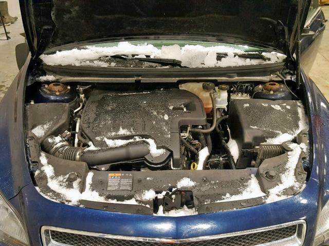 1G1ZB5E15BF176728 - 2011 CHEVROLET MALIBU LS BLUE photo 7
