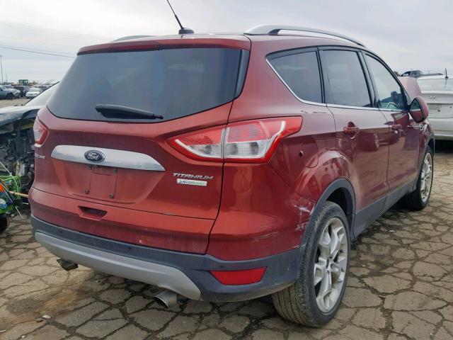 1FMCU0J96EUD08140 - 2014 FORD ESCAPE TIT ORANGE photo 4