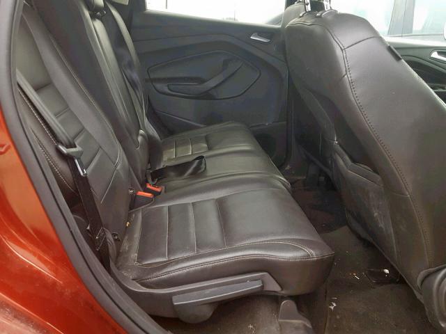 1FMCU0J96EUD08140 - 2014 FORD ESCAPE TIT ORANGE photo 6