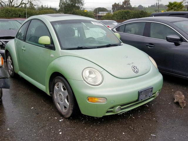 3VWCD21CXYM492290 - 2000 VOLKSWAGEN NEW BEETLE Grün Foto 1