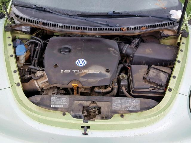 3VWCD21CXYM492290 - 2000 VOLKSWAGEN NEW BEETLE Grün Foto 7