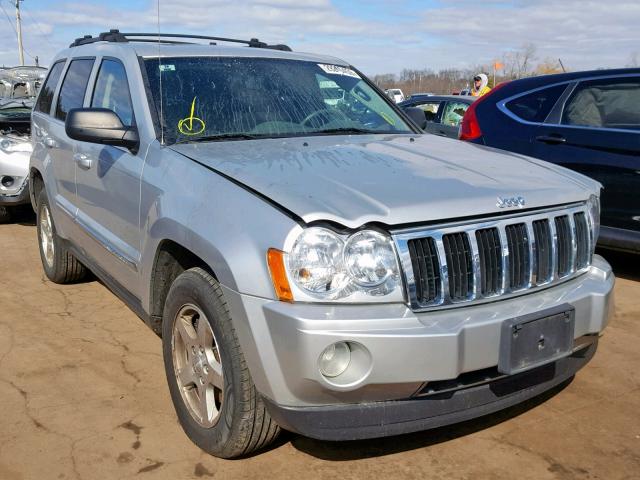 1J4HR58N95C614020 - 2005 JEEP GRAND CHER SILVER photo 1