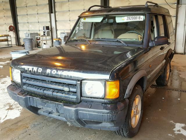 SALTL15492A742554 - 2002 LAND ROVER DISCOVERY BLACK photo 2
