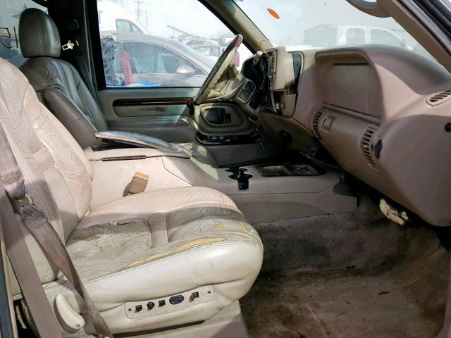 1GYEK13R8XR411422 - 1999 CADILLAC ESCALADE TAN photo 5