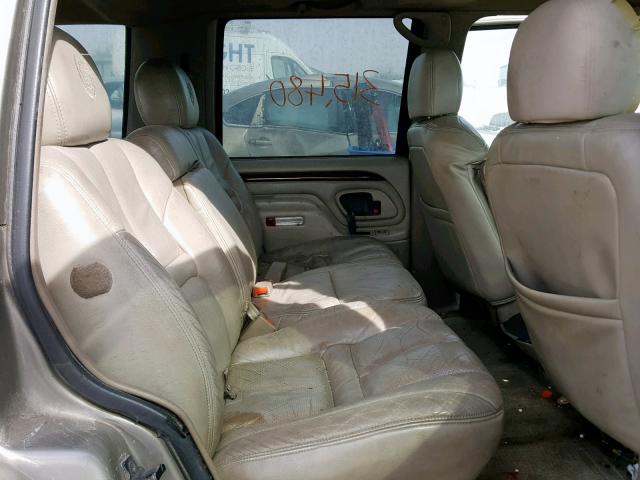 1GYEK13R8XR411422 - 1999 CADILLAC ESCALADE TAN photo 6