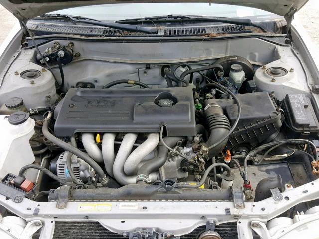 1NXBR12E22Z609000 - 2002 TOYOTA COROLLA CE GRAY photo 7