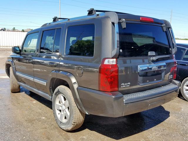 1J8HG58206C337527 - 2006 JEEP COMMANDER GREEN photo 3