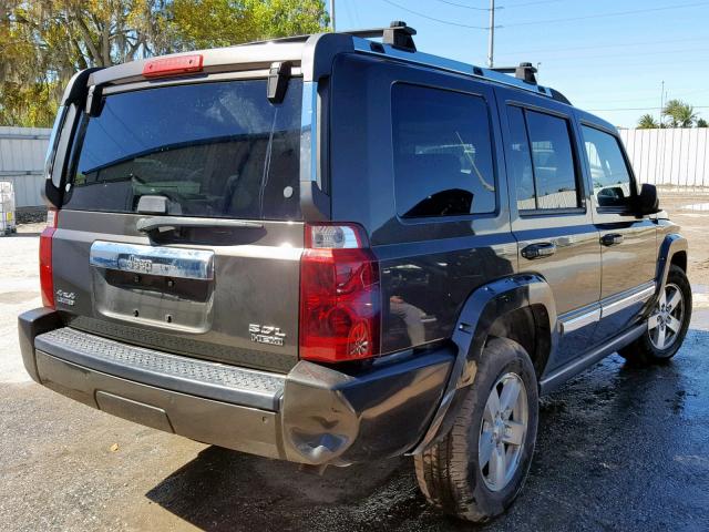 1J8HG58206C337527 - 2006 JEEP COMMANDER GREEN photo 4