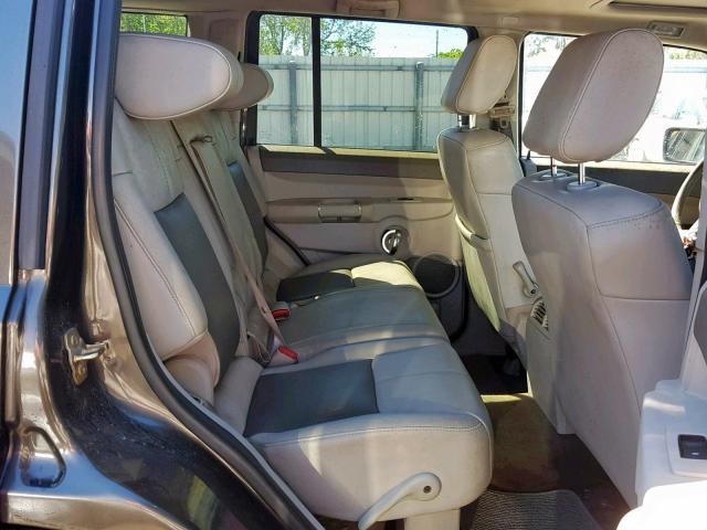 1J8HG58206C337527 - 2006 JEEP COMMANDER GREEN photo 6