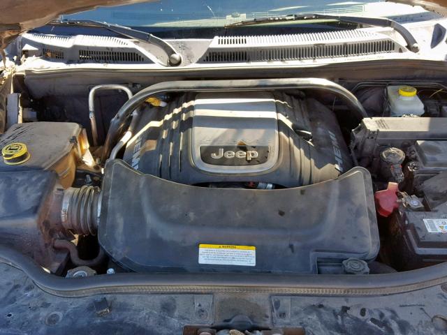 1J8HG58206C337527 - 2006 JEEP COMMANDER GREEN photo 7