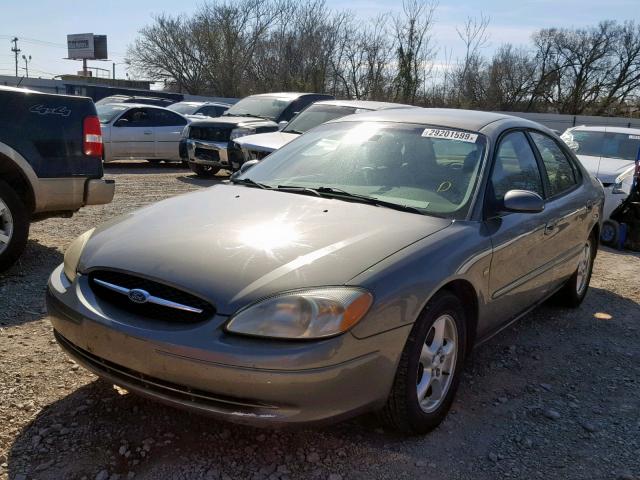 1FAFP55S42A258425 - 2002 FORD TAURUS SES GRAY photo 2