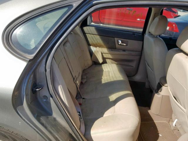 1FAFP55S42A258425 - 2002 FORD TAURUS SES GRAY photo 6