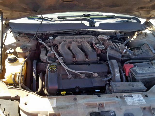 1FAFP55S42A258425 - 2002 FORD TAURUS SES GRAY photo 7