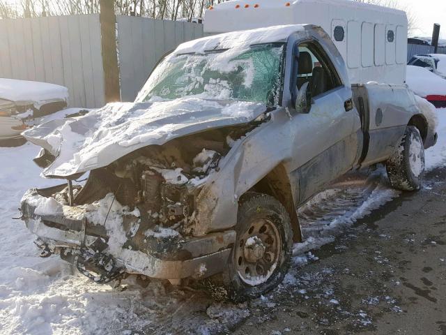 3GCEK14VX6G187439 - 2006 CHEVROLET SILVERADO SILVER photo 2