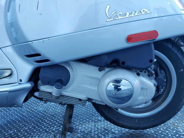 ZAPM459L975004639 - 2007 VESPA GTS 250 SILVER photo 7