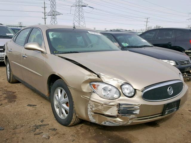 2G4WC532351234166 - 2005 BUICK LACROSSE C BEIGE photo 1