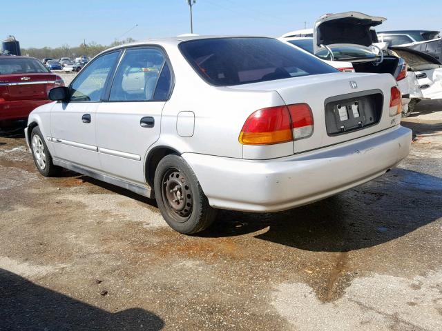 2HGEJ6629WH577064 - 1998 HONDA CIVIC DX SILVER photo 3