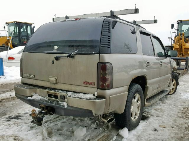 1GKEK63U11J308151 - 2001 GMC DENALI GRAY photo 4