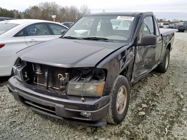 1GCCS299X88184798 - 2008 CHEVROLET COLORADO L BLACK photo 2