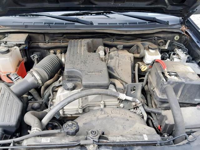 1GCCS299X88184798 - 2008 CHEVROLET COLORADO L BLACK photo 7