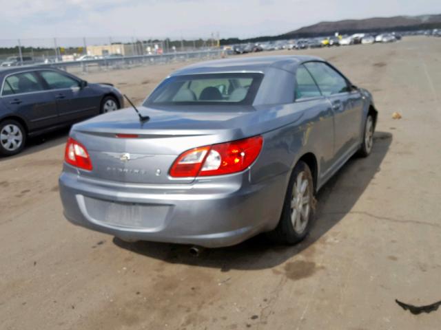 1C3LC55R98N274017 - 2008 CHRYSLER SEBRING TO SILVER photo 4