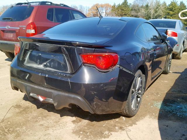 JF1ZNAA12D1717981 - 2013 TOYOTA SCION FR-S BLACK photo 4