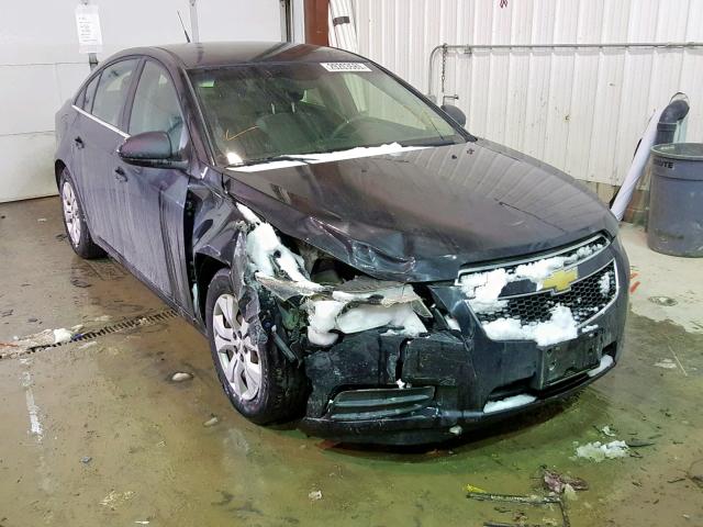 1G1PC5SH7C7140802 - 2012 CHEVROLET CRUZE LS GRAY photo 1