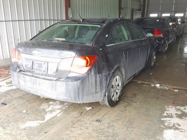 1G1PC5SH7C7140802 - 2012 CHEVROLET CRUZE LS GRAY photo 4