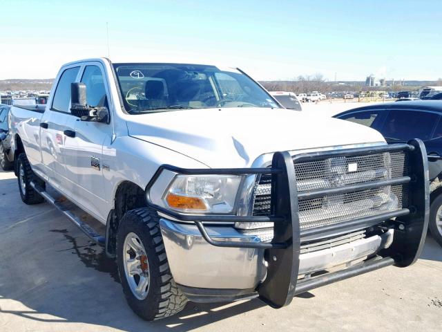 3C6TD5HT2CG225847 - 2012 DODGE RAM 2500 S WHITE photo 1