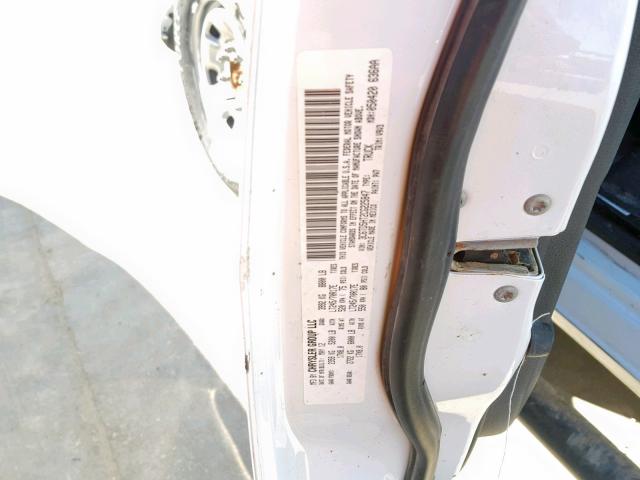 3C6TD5HT2CG225847 - 2012 DODGE RAM 2500 S WHITE photo 10