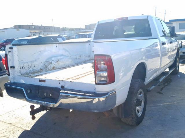 3C6TD5HT2CG225847 - 2012 DODGE RAM 2500 S WHITE photo 4