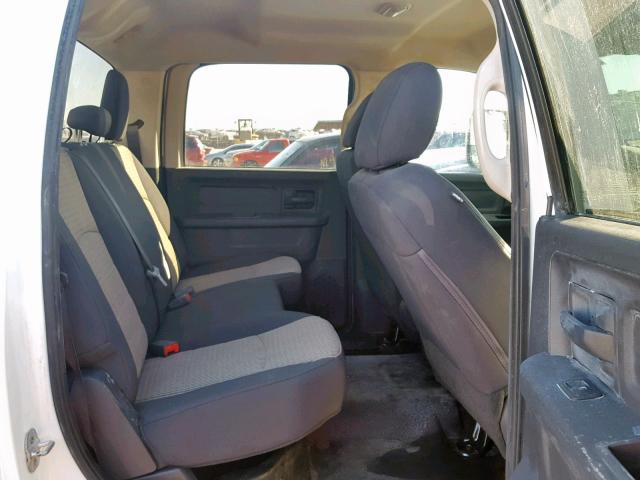 3C6TD5HT2CG225847 - 2012 DODGE RAM 2500 S WHITE photo 6