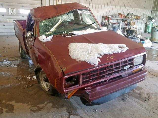 1FTCR11A0FUA67246 - 1985 FORD RANGER RED photo 1