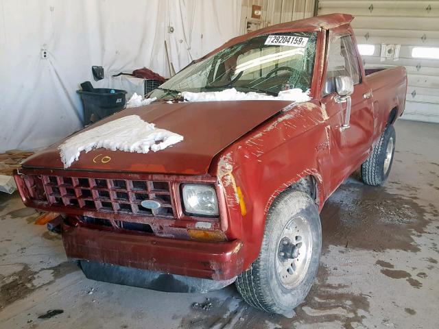 1FTCR11A0FUA67246 - 1985 FORD RANGER RED photo 2