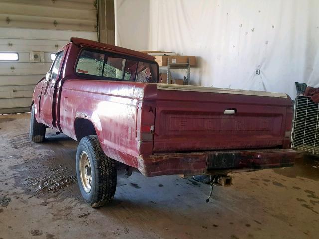 1FTCR11A0FUA67246 - 1985 FORD RANGER RED photo 3